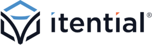 Logo_Itential horizontal itential network automation platform in navy and bright blue