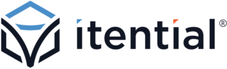 Logo_Itential horizontal itential network automation platform in navy and bright blue