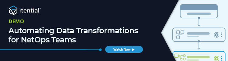 Blog Banner_Demo_Data Transformations for NetOps Teams Demo: Automating Data Transformation for NetOps Teams