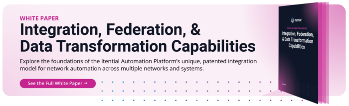 CTA-Inegrations WP Itential Automation Platform: Integration, Federation, & Data Transformation Capabilities