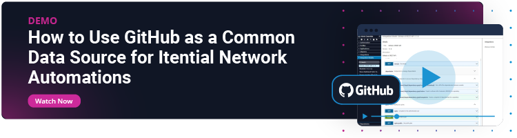Itential + GitHub: Explore the full integration >