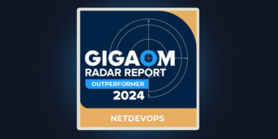 Gigaom Report &ndash; NetDevOps Out Performer