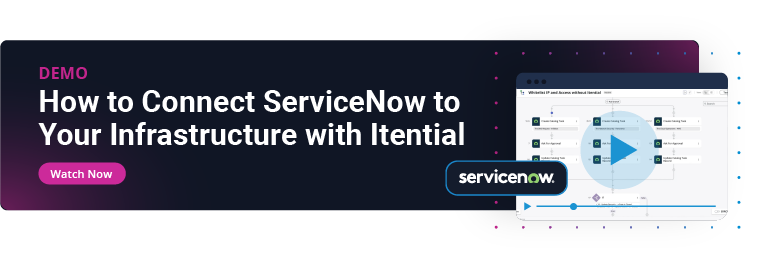 Connect ServiceNow with Itential