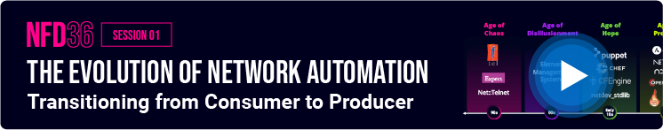 CTA-The Evolution of Network Automation- Transitioning from Consumer to Producer