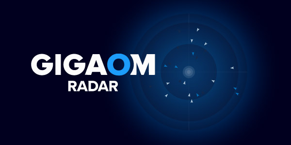 GigaOm Radar for Network Validation report cover named Itential as a Fast Mover for Fourth Consecutive Year in 2025.